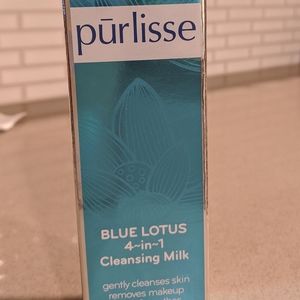 Purlisse Blue Lotus 4-in-1 Cleansing Milk
